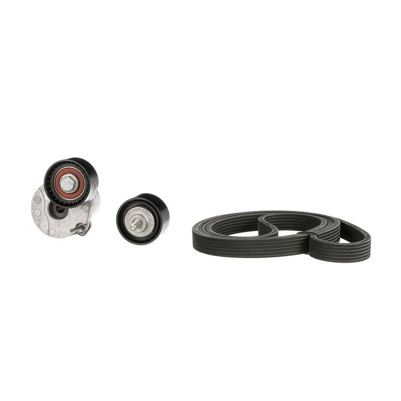 Gates V-Ribbed Belt Set fits BMW 1 2004-2013
