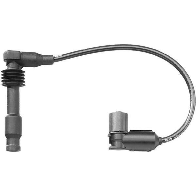 BERU Ignition HT Lead Cable Kit fits Opel Astra F 1996-1998 1.4