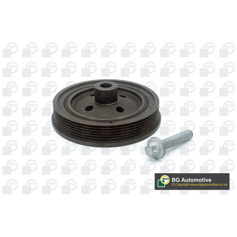 BGA Belt Pulley Set, Crankshaft fits Ford Courier Box Body/Mpv 2000-2003 1.8
