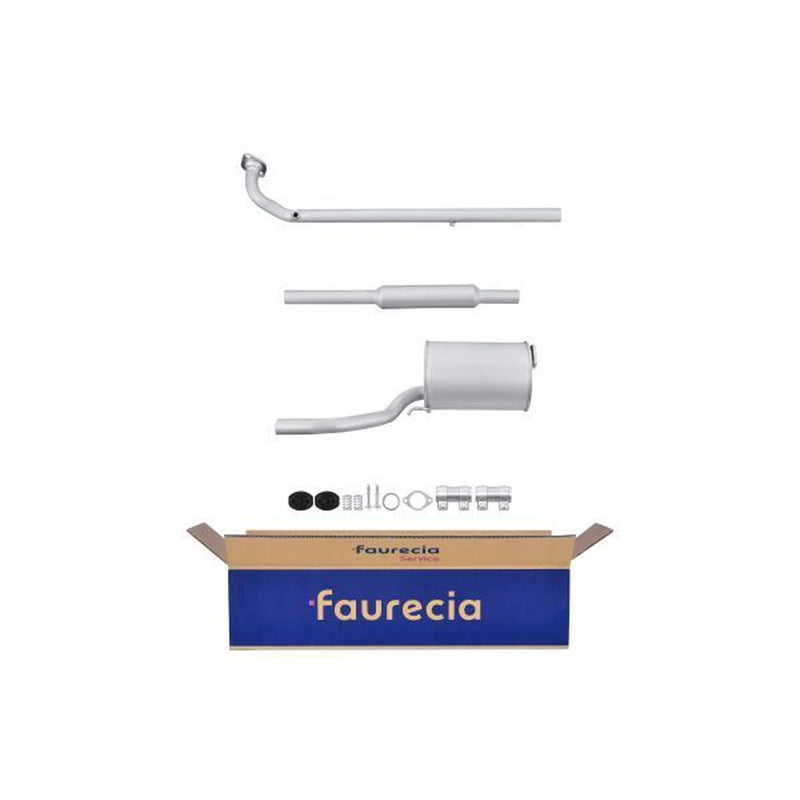 Hella Front Silencer Front fits Daihatsu Cuore 2000-2003 1.0