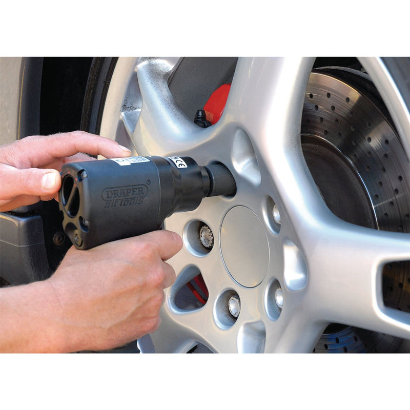 Draper Locking Wheel Nut Set, 1/2" Sq. Dr. (4 Piece) 34032 Draper - Dynamic Drive