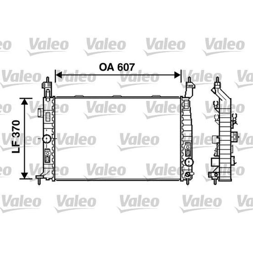 Valeo Engine Radiator 734385