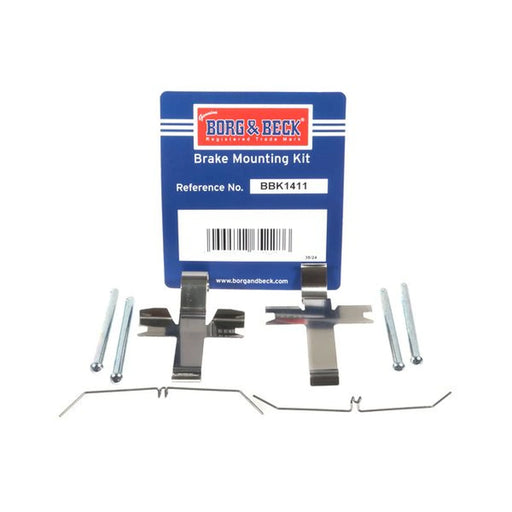Borg & Beck Brake Pad Accessory Fitting Kit Front BBK1411