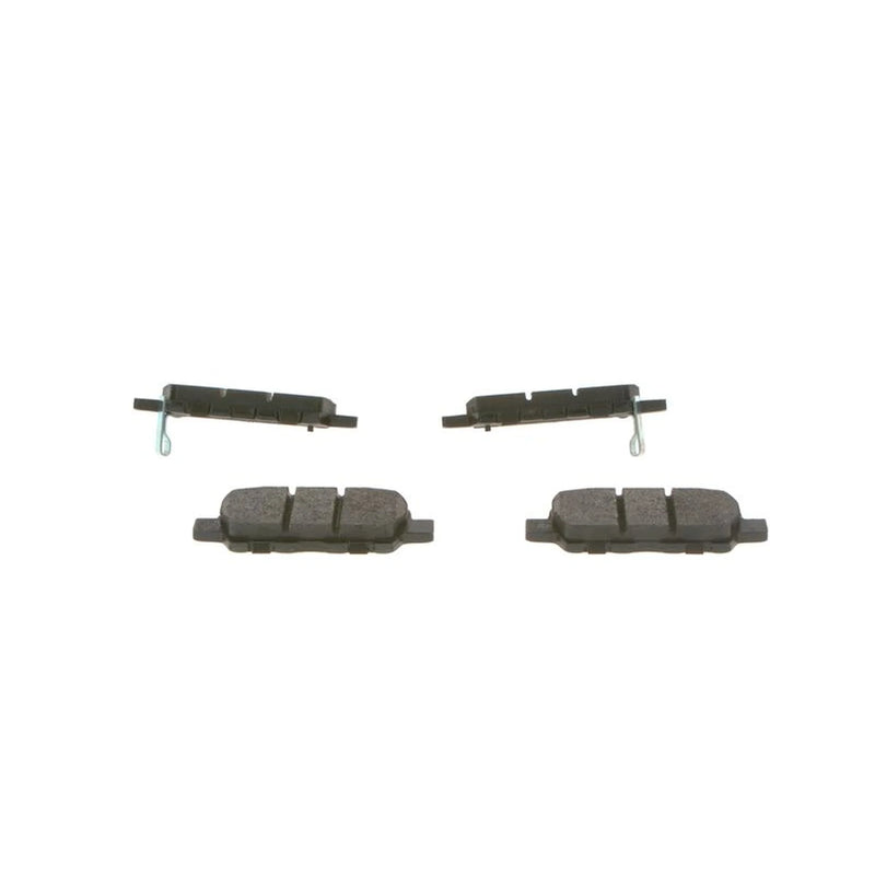 Bosch Front & Rear Pads fits Nissan Juke 2010-2019 1.2 1.5 1.6