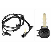 Hella ABS Wheel Speed Sensor Rear fits Ford Usa F-150 2008-2010 4.6