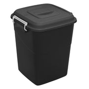 Sealey Refuse/Storage Bin 50L Black BM50 Sealey - Dynamic Drive