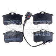 Key Parts 4 x Rear Brake Pad Set fits Seat Ibiza 2002-2009 1.4 1.8 1.9