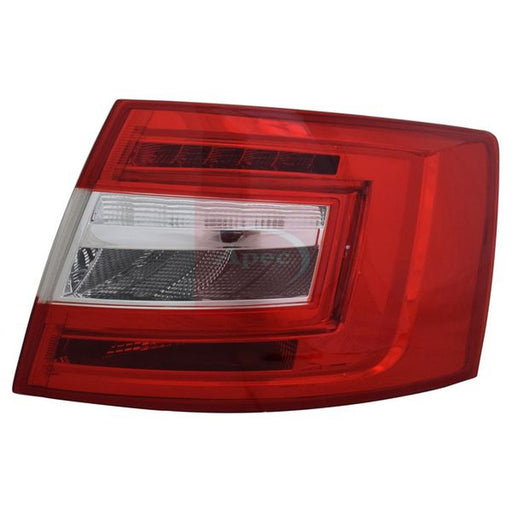 Apec Tail Light / Lamp LED Left fits Skoda Octavia III 2012-2020