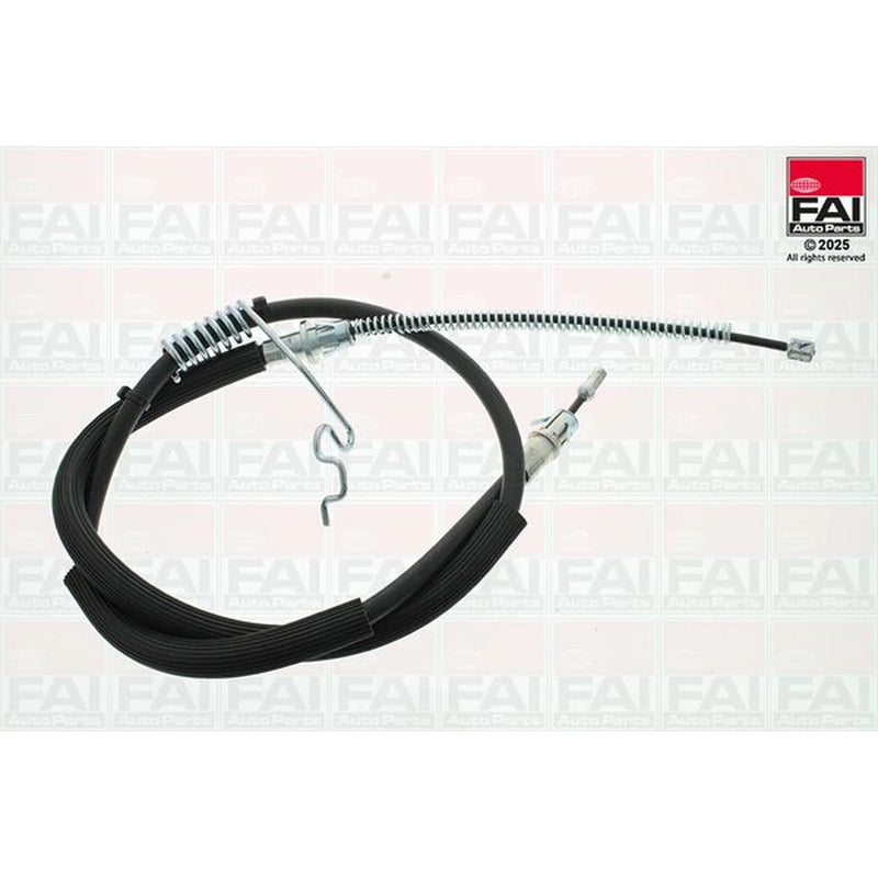 FAI Handbrake Cable Right Rear fits Ford Transit 2000-2014 2.0 2.2