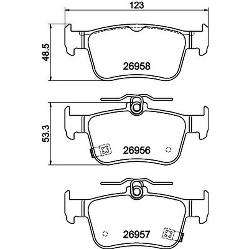Mintex Brake Pad Set