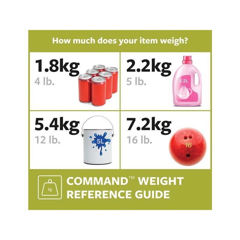 Command™ Picture Hanging Strips Set, Medium & Large (Pack 12) Command™ - Dynamic Drive