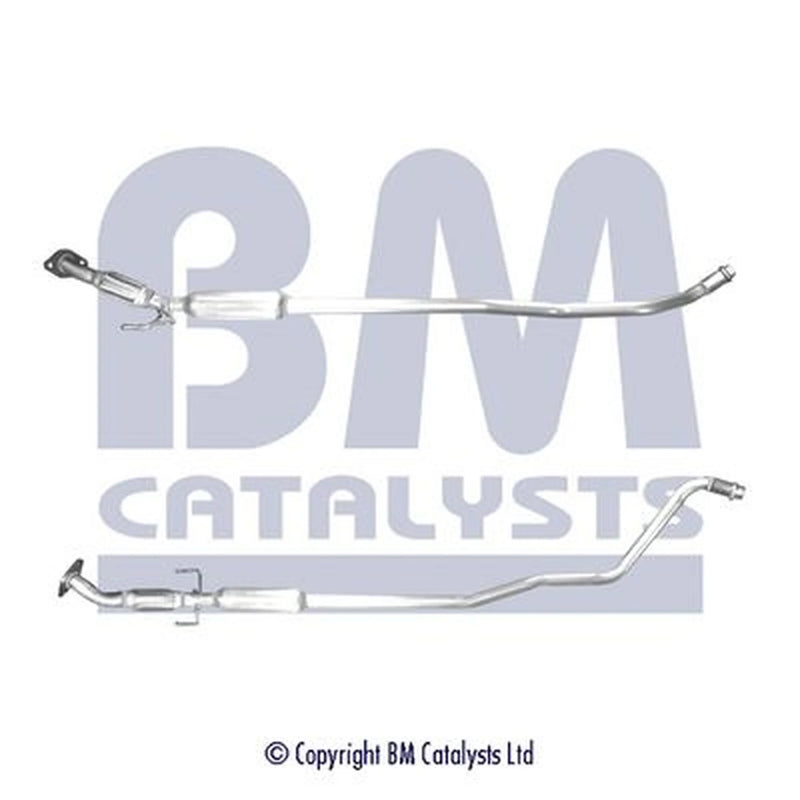 BM Catalysts Exhaust Pipe OD fits Hyundai I10 II 2013-2019 1.0 1.2