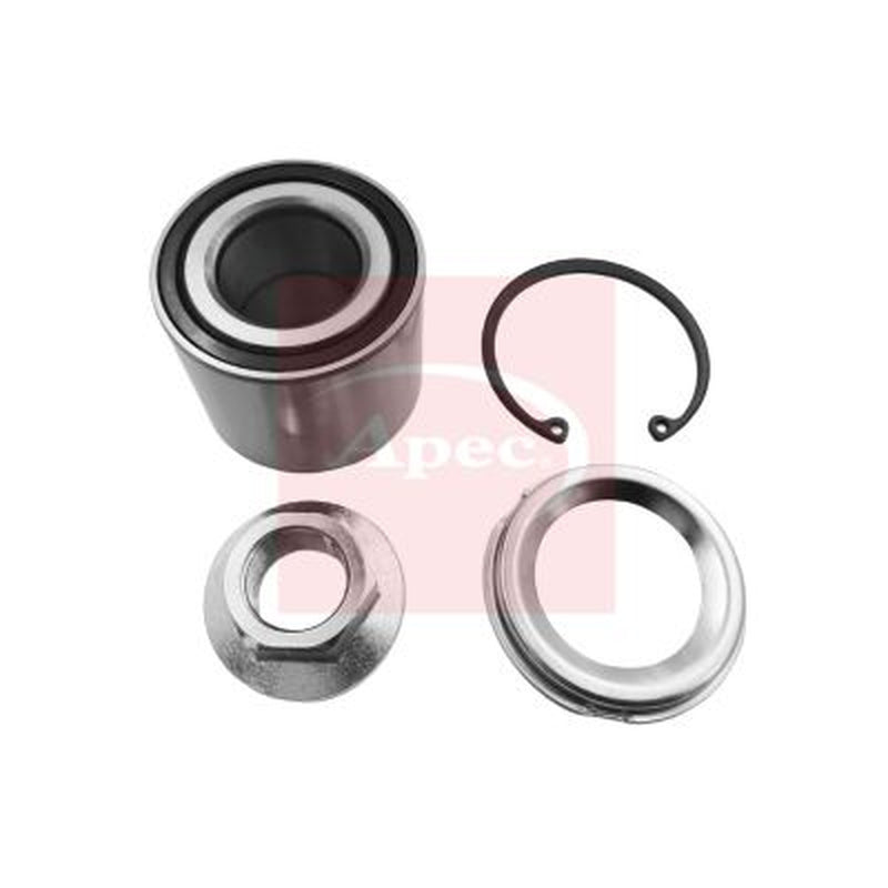 Apec Wheel Bearing Kit fits Opel Corsa C 2000-2009 1.0 1.2 1.3 1.4 1.7 1.8