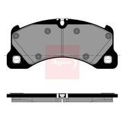 Apec Front Brake Pad Set fits Porsche Macan 2014-2019 2.9 3.0