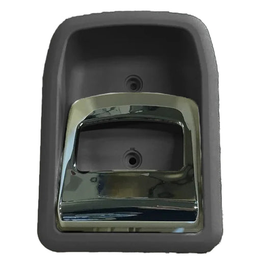 Hartal Inner Door Handle, Black with Chrome Finish