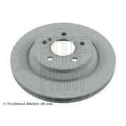 Blue Print 2 x Vented Rear Brake Discs ADU174384-x2