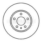 Borg & Beck Front & Rear Brake Discs & Pads fits Alfa Romeo 147 2001-2010 1.6