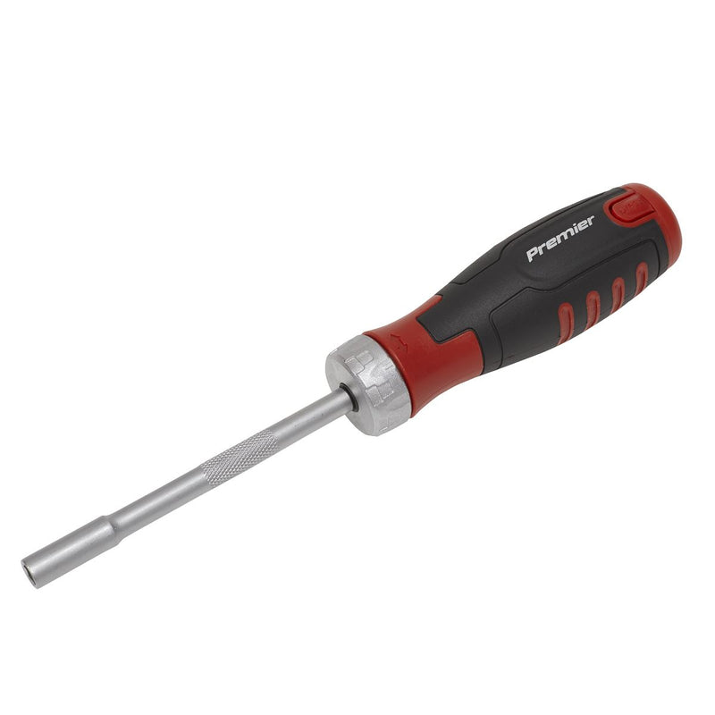 Sealey Premier Ratchet Screwdriver Set 12 Piece S2 Steel Bits Pozi Phillips Torx Sealey  - Dynamic Drive