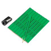 Draper Carpenter's Pencils with Sharpener (Pack of 10) - HGP10 - image 1