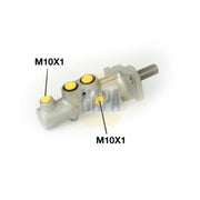 NAPA Brake Master Cylinder Hydraulic Assembly fits MG Zs 2001-2005 1.6 2.0