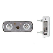 Hella Licence Plate Light / Lamp Left C5W