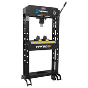 Viking Floor Type Air/Hydraulic Press with Sliding Ram and Foot Pedal 50 Tonne Viking - Dynamic Drive