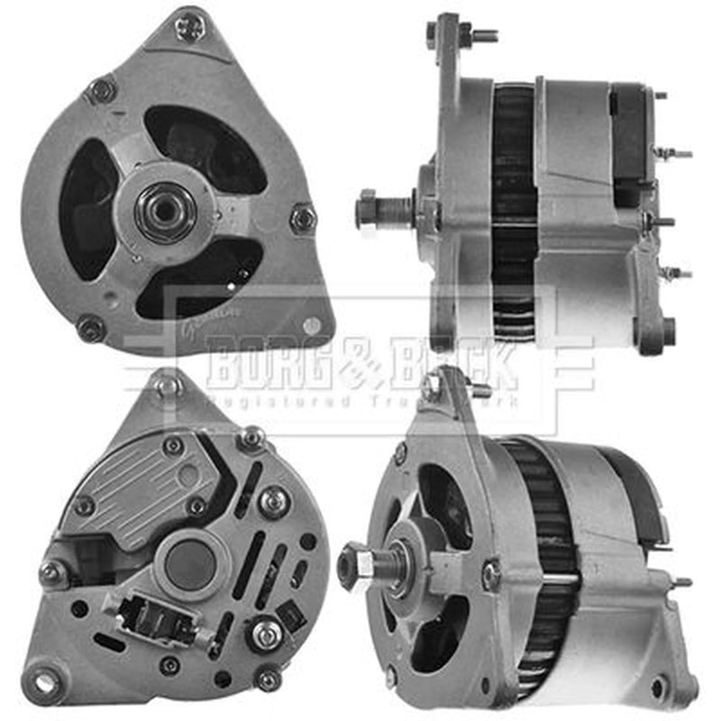 Borg & Beck Car Alternator 12V fits Austin Montego 1984-1988 1.6