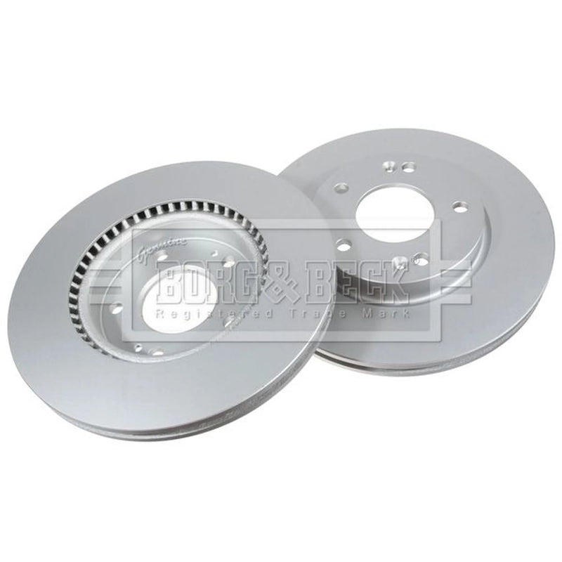 Borg & Beck Front & Rear Brake Discs & Pads fits Hyundai Ioniq 2016-2022 1.6