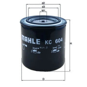Mahle Fuel Filter Element