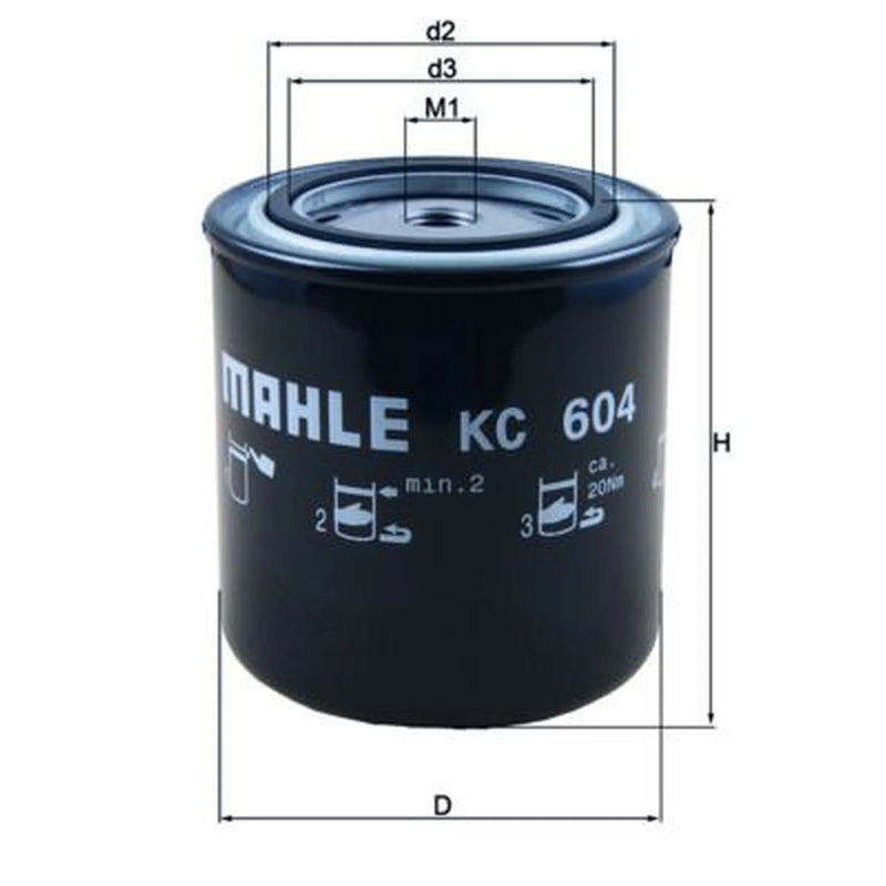 Mahle Fuel Filter Element