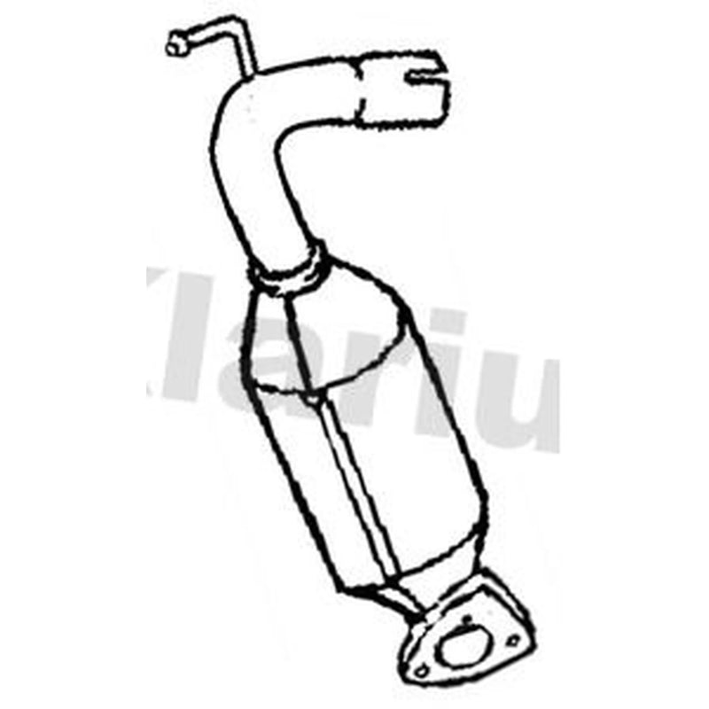 Klarius Catalyst Type Approved fits VW Transporter 1992-2003 1.9