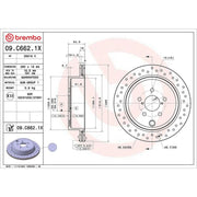 Brembo Xtra Front / & Rear / Brake Discs & Pads fits Subaru Outback 2009 on