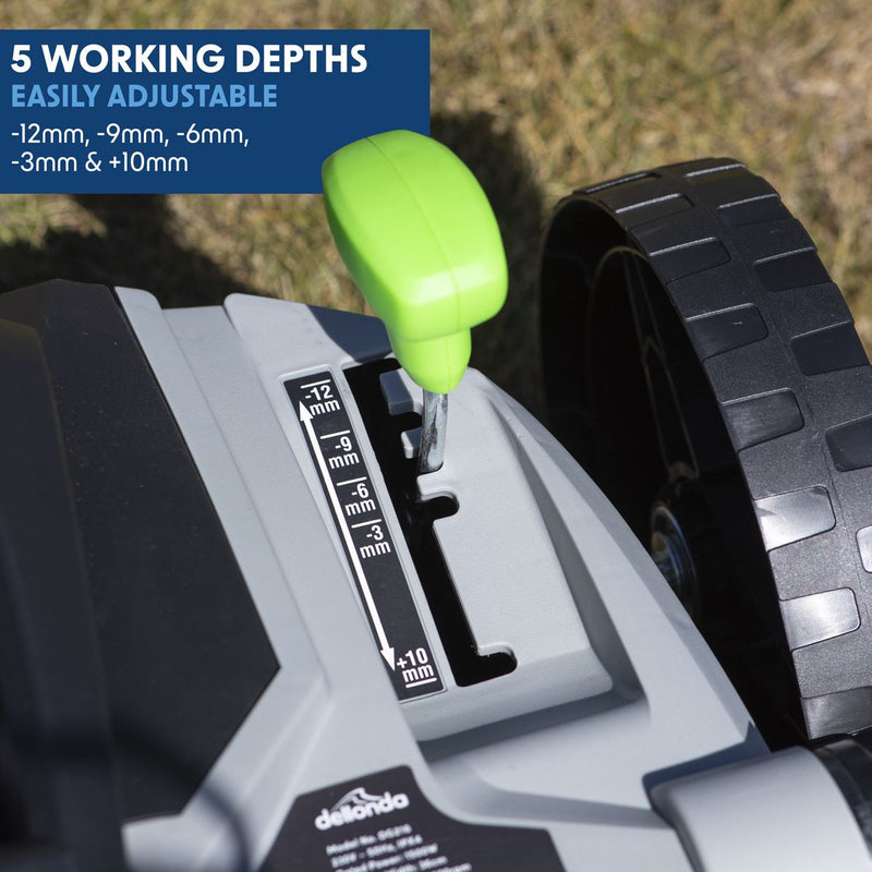 Dellonda 1500W Electric 2-in-1 Scarifier Dellonda  - Dynamic Drive