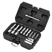Draper Thin Wall PSG Glow Plug Socket Set, 3/8" and 1/4" Sq. Dr. (18 Piece) - image 1