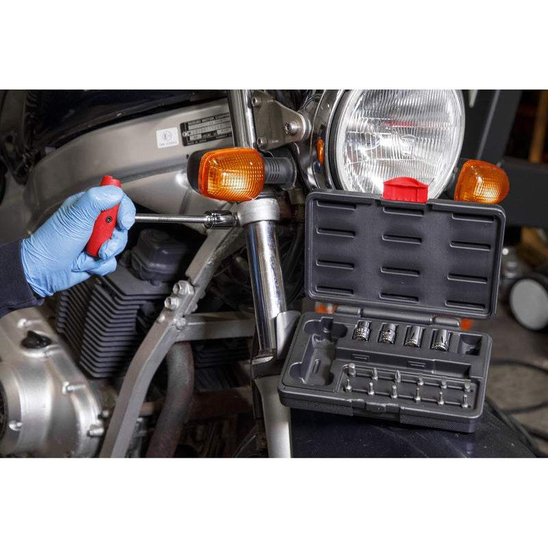 Sealey Socket & JIS Bit Set 18pc SMC31 Sealey - Dynamic Drive