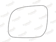 Summit Stick-On Standard Mirror Glass fits VW Lupo 99 on Polo 00 on LHS Summit - Bars 4 Cars