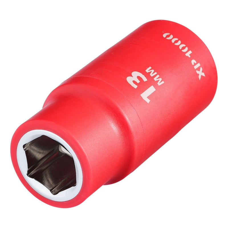 Draper XP1000 VDE Socket, 1/2" Sq. Dr., 13mm Draper - Town Tools
