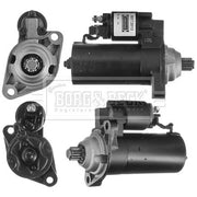 Borg & Beck Starter Motor 12V 1.8kW 9 Teeth BST2013