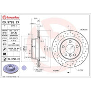 Brembo Xtra Front / & Rear / Brake Discs & Pads fits BMW 3 2005-2013
