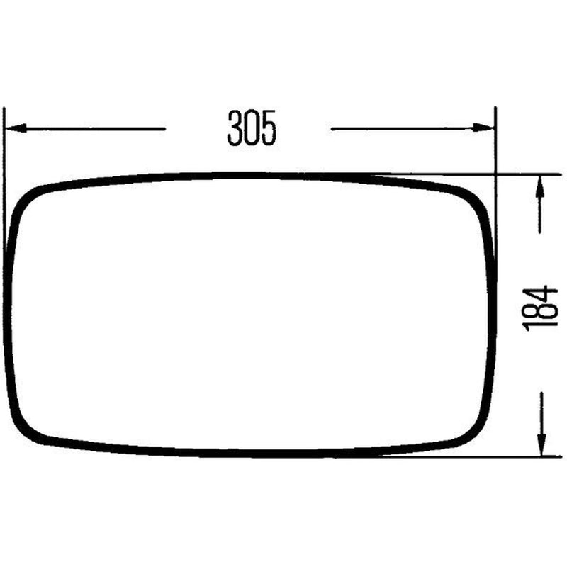 Hella Door / Wing Mirror both sides 8SB 003 614-001
