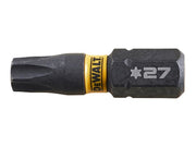 DeWALT Power Tools EXTREME FlexTORQ Bits T27 x 25mm (Pack 5) DeWALT Power Tools - Town Tools