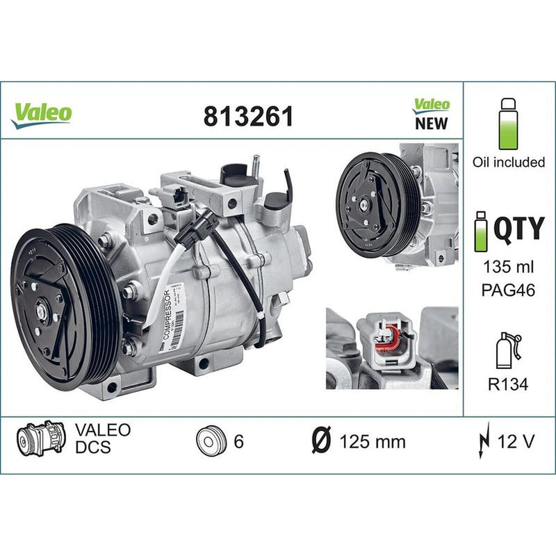 Valeo Air Conditioning Compressor 813261