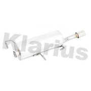 Klarius Box With Tail Pipe Rear fits Peugeot 307 Cc 2003-2009 2.0