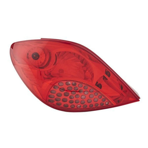 Hella Tail Light / Lamp W5W Left fits Peugeot 207 2006-2015 1.4 1.6