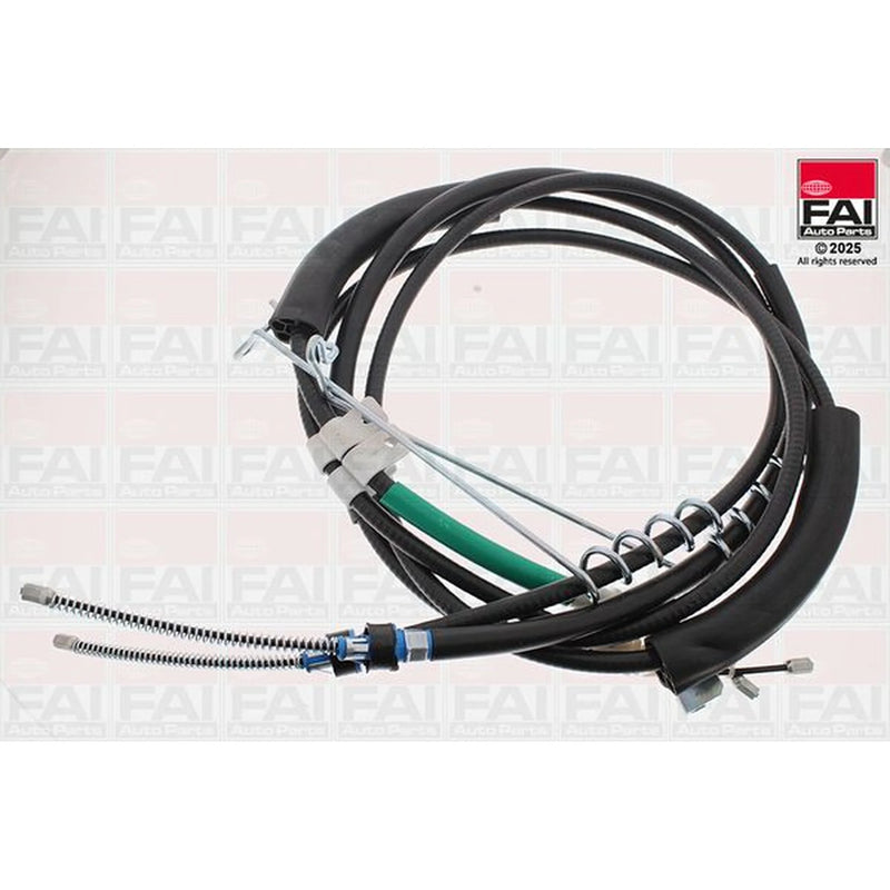 FAI Handbrake Cable Left Rear fits Ford Tourneo Connect 2002-2013 1.8