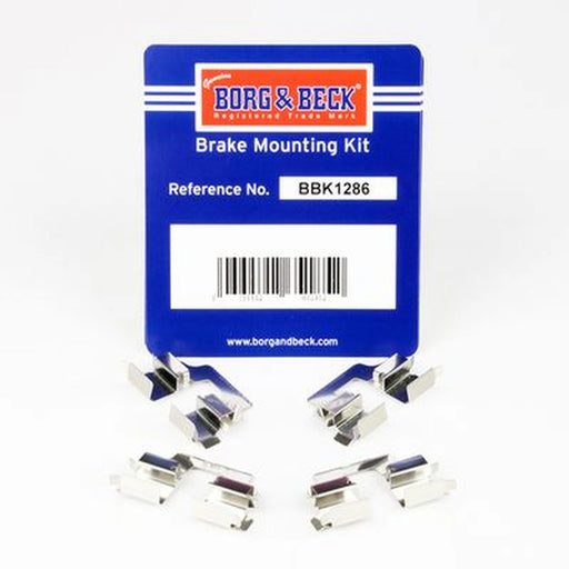 Borg & Beck Brake Pad Accessory Fitting Kit Rear BBK1286