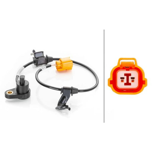 Hella ABS Wheel Speed Sensor Rear fits Honda Accord 1998-2003 2.0 3.0