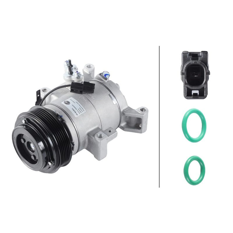 Hella Air Conditioning Compressor fits Mazda 3 2013-2019 1.5 2.0