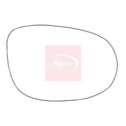 Apec Exterior Wing Mirror Glass Right fits Fiat Bravo II 2007-2014