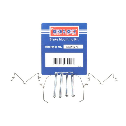 Borg & Beck Brake Pad Accessory Fitting Kit Front BBK1779